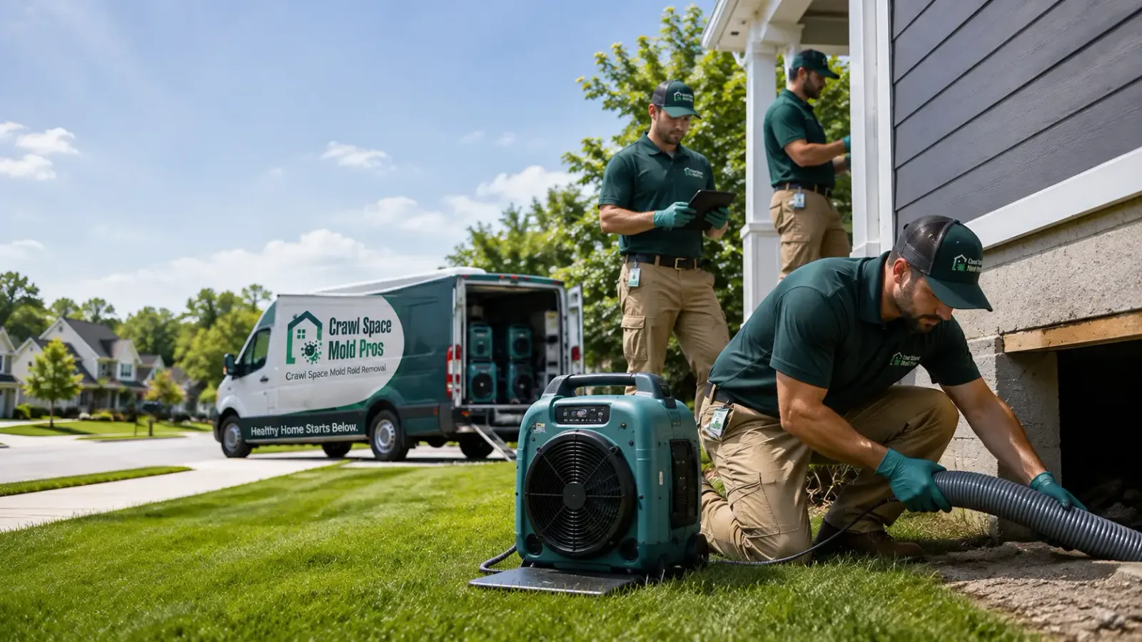 Crawl Space Mold Removal in Niverville, NY